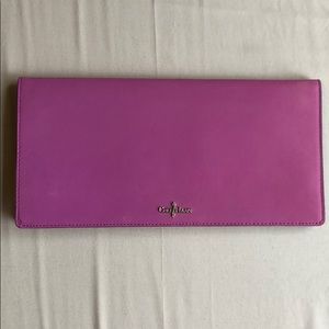 Purple Cole Haan clutch